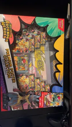 Pokemon TCG Ascended Heroes Premium Poster Collection Mega Lucario NEW SEALED - Image 1