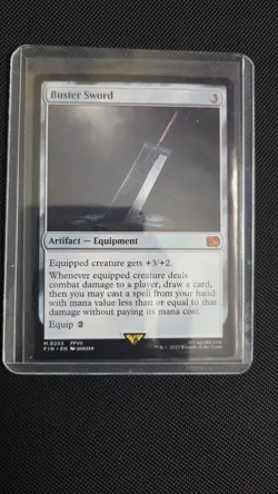 MTG - Universes Beyond Final Fantasy - Buster Sword Mythic - *NM* Non FOIL - Image 1