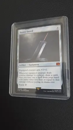 MTG - Universes Beyond Final Fantasy - Buster Sword Mythic - *NM* Non FOIL - Image 2