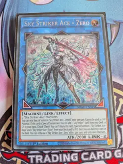 Sky Striker Ace =Zero DUAD-EN049 Secret Rare 1st Edition Yugioh - Image 1