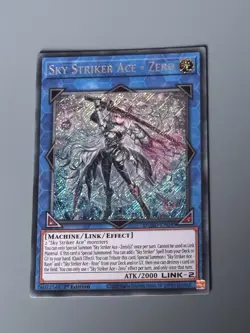 DUAD-EN049 Sky Striker Ace = Zero : Secret Rare 1st Edition Mint YuGiOh Card - Image 1
