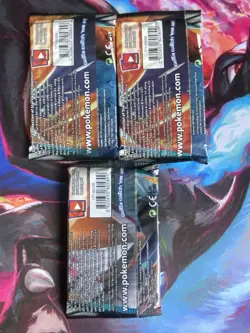 Pokemon TCG Sun & Moon Cosmic Eclipse Booster Pack x 3 - New & Sealed - Image 2