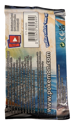 Pokemon TCG Sun & Moon Cosmic Eclipse Booster Pack Blastoise & Piplup - Image 2