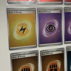 151 Cosmos Holo Energy Mixed Lot Of 25 Cards Pokemon SVE 001-008 - Image 5