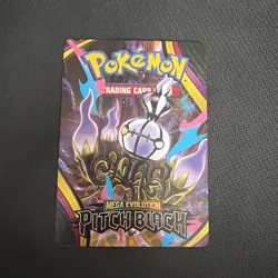 Pokemon Pitch Black - Build and Battle Trainer Tips Card: Mega Chandelure ex - Image 1