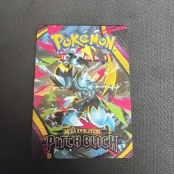 Pokemon Pitch Black - Build and Battle Trainer Tips Card: Mega Zeraora ex - Image 1