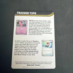 Pokemon Pitch Black - Build and Battle Trainer Tips Card: Mega Zeraora ex - Image 2