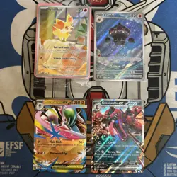 Chaos Rising Lot Promo Fennekin and Claydol 4 Cards 636996769739 - Image 1