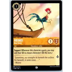 Hei Hei 7/204 Disney Lorcana Trading Card Single - Image 1