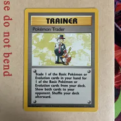 Pokemon Trader 77/102 | Base Set | Non Holo Trainer Card LP - Image 2