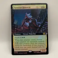 Turncoat Kunoichi 0260 Rare Foil MTG TMNT Mutant Ninja Fox Magic Card - Image 3