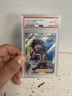 Allister Pokemon Card Vivid Voltage PSA 10 Full Art 179 - Image 2