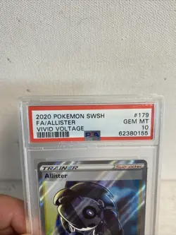 Allister Pokemon Card Vivid Voltage PSA 10 Full Art 179 - Image 3