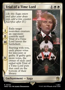 Trial of a Time Lord NM Doctor Who MTG Magic The Gathering White English Card - Image 1