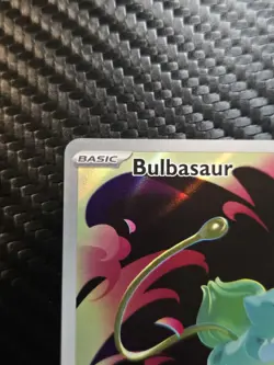 Pokemon TCG Mega Evolution Bulbasaur Illustration Rare Card 133/132 - Image 2