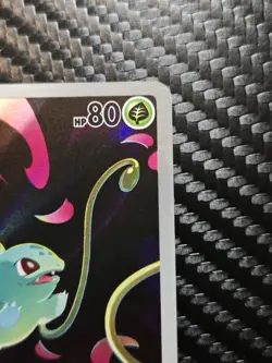 Pokemon TCG Mega Evolution Bulbasaur Illustration Rare Card 133/132 - Image 3
