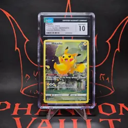 CGC 10 Pikachu GG30/GG70 Crown Zenith Galarian Gallery Pokemon 2023 - Image 1