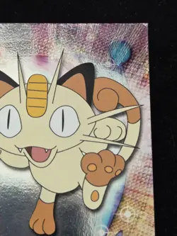 2000 Topps Chrome Series 1 Meowth #52 TV Animation Series Pokemon Card foil - Image 5