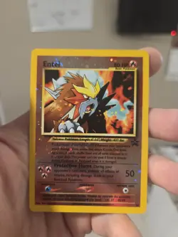 Pokemon TCG Entei Black Star Promos Holo Card 34 - Image 1