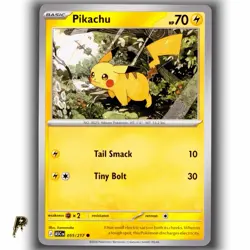 Pokemon Ascended Heroes Pikachu 055/217 Non Holo Common Card NM - Image 1