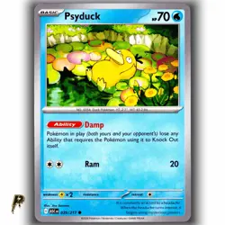 Pokemon Ascended Heroes Psyduck 039/217 Non Holo Common Card NM - Image 1
