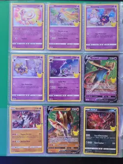 Pokemon Binder Collection V/VMAX IR Hits Ex 500+Unique Cards NM Celebrations lot - Image 2