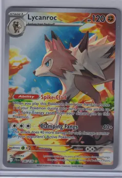 Lycanroc 166/159 IR SV09 Journey Together Pokemon TCG English Card NM - Image 1