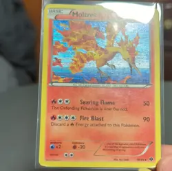Pokemon TCG 12-Card Lot Holo Moltres 14/99 Slowpoke 72/115 Platinum - Image 2