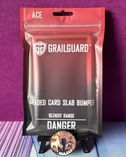Grail Guard ACE Blendit Slab Bumper DANGER For Ace Graded Cards - Image 1