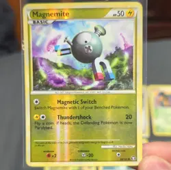 Pokemon TCG 10-Card Mixed Lot Holo Magnemite Dome Fossil Seviper Energy - Image 2