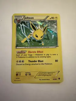 Jolteon 26/98 Holo Rare XY Ancient Origins Pokemon Card - Image 1