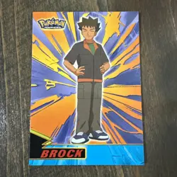 2003 Topps Pokemon Advanced Non Foil Card #4 Brock NM - Image 1