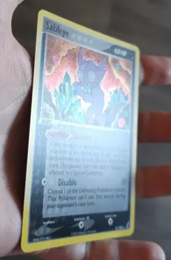 Sableye EX Crystal Guardians Holo Pokemon TCG Card 10/100 - Image 4