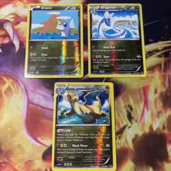 2017 Pokemon XY Roaring Skies Dratini - Dragonair - Dragonite Reverse Holo Lot - Image 2