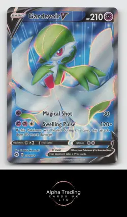 Gardevoir V 070/073 Ultra Rare Champion's Path Pokemon Holo Near Mint - Image 1
