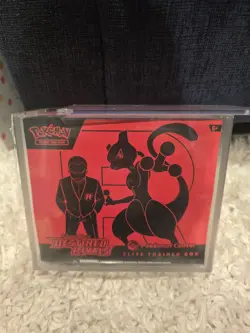 Pokemon Acrylic Elite Trainer Box ETB with Magnet Lid Display Case - Image 1