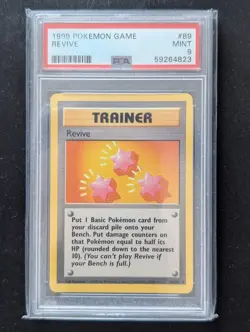Pokemon TCG Revive 89/102 Base Set PSA 9 - Image 1