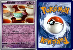 Sinistea 097/197 Obsidian Flames Pokemon TCG Reverse Holo C NM - Image 3