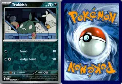 Trubbish 059/086 White Flare Pokemon TCG Reverse Holo C NM - Image 3