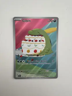 POKEMON - Gulpin (Illustration Rare) - 154/142 - M/NM - Image 1