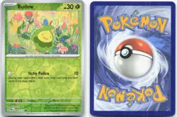 BUDEW 004/131 Prismatic Evolutions Pokemon Reverse Holo Common Near Mint - Image 3