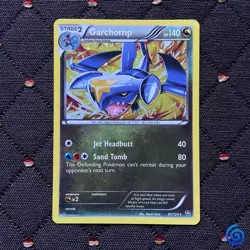 Garchomp Cosmos Holo 91/124 Blister Exclusive Pokemon TCG | Naoki Saito | LP/MP - Image 1