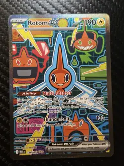 Rotom EX 126/094 SIR Phantasmal Flames Full Art Holo Ultra Rare Pokemon TCG - Image 1