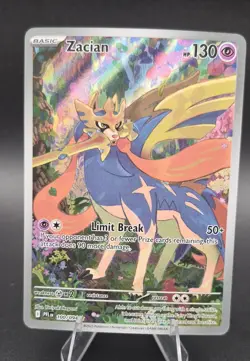 Pokemon TCG Zacian SIR 100/094 Phantasmal Flames Near Mint NM - Image 1