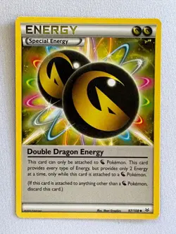 DOUBLE DRAGON ENERGY 97/108 UNCOMMON ROARING SKIES POKEMON LP - Image 1