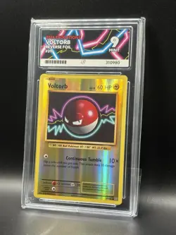 ACE 9 Voltorb 39/108 Reverse Holo 2016 Evolutions Pokemon TCG (NOT PSA) - Image 1