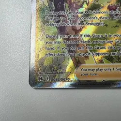Pokemon TCG Grant GG62/GG70 SWSH: Crown Zenith: Galarian Gallery Holo NM - Image 5