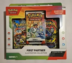 Pokemon TCG First Partner Illustration Collection Series 1 Sealed - Image 1