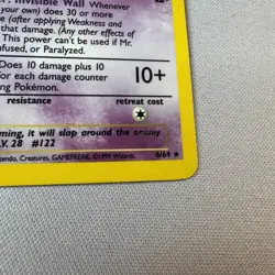 Pokemon - 6/64 - Mr. Mime - Jungle WoTC Unlimited Holo Rare Light Play - Image 4