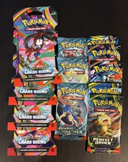 Pokemon - Varity of booster packs New Sealed - Lot of 12. See Description - Image 1